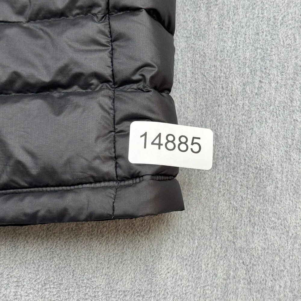 Patagonia Down Sweater Vest Men Small Black Puffer Insulated Full Zip Coat 84622
